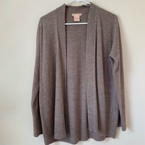 💕LAST CALL💕Sweet Romeo Long Sleeve Tan Cardigan